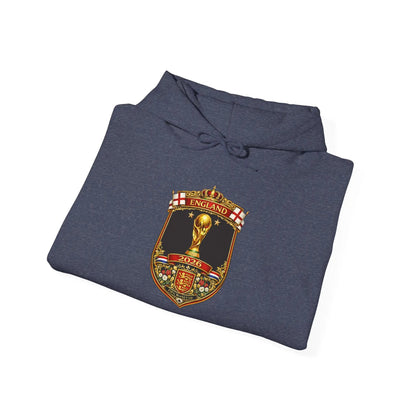 England World Cup Hooded Sweatshirt by Printify