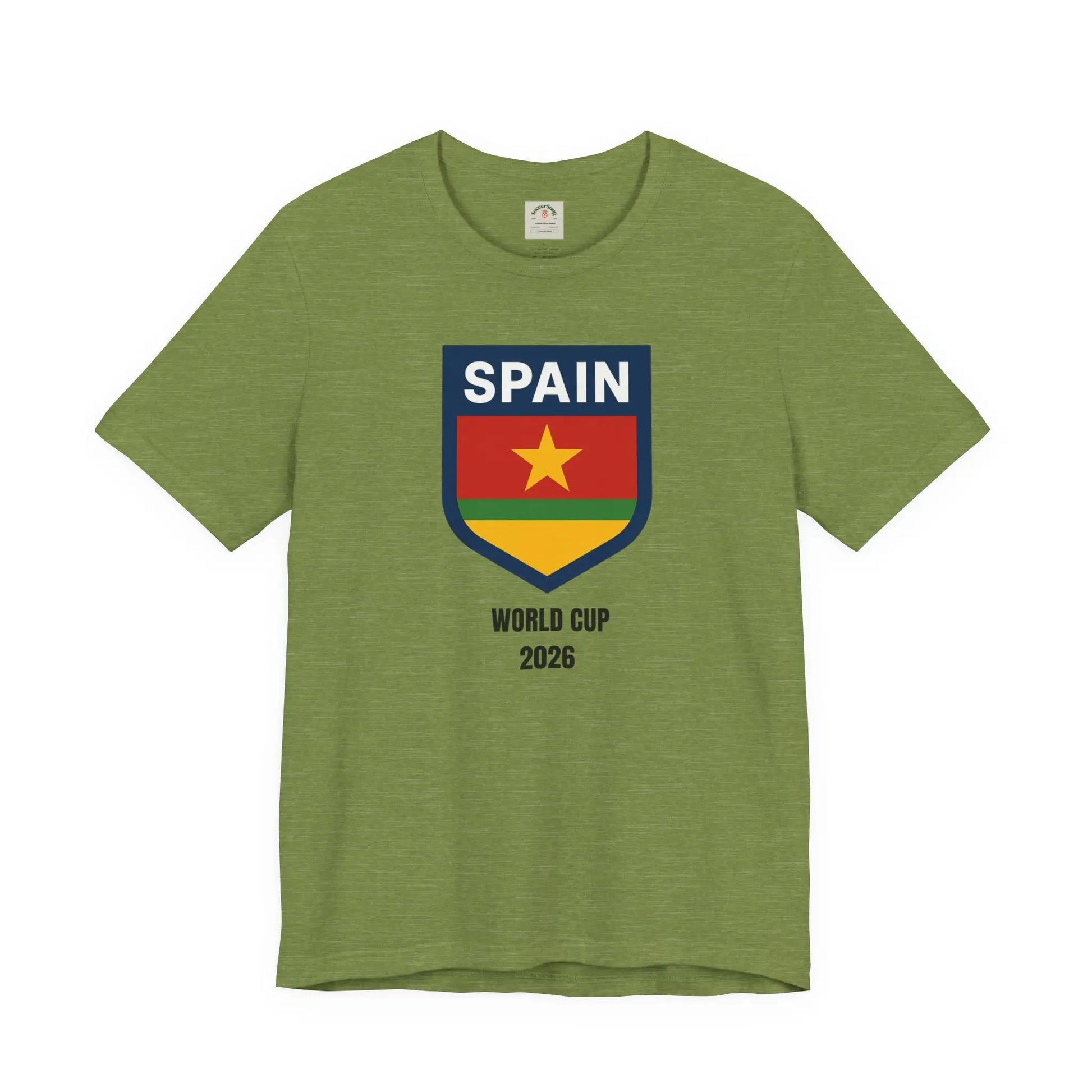 Spain World Cup 2026 Unisex Cotton Crew Tee by Printify