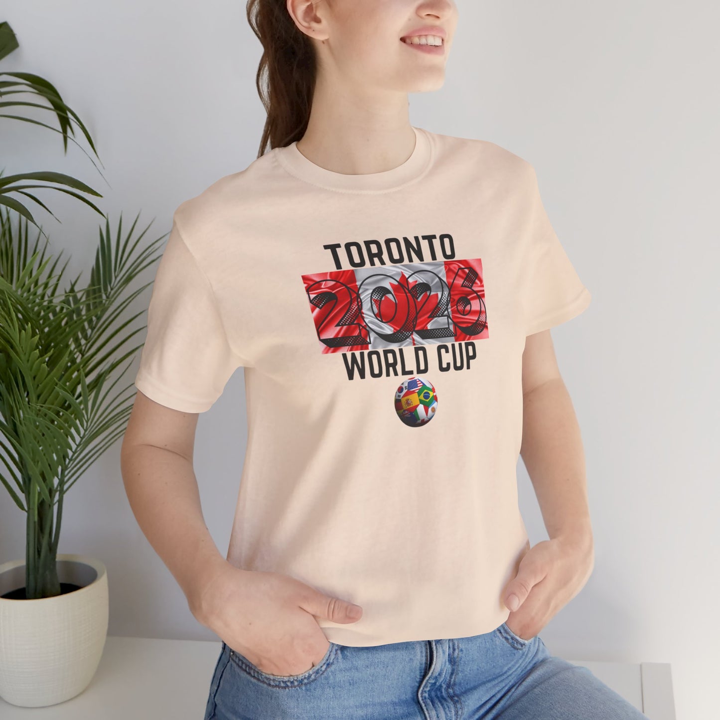 Toronto World Cup 2026 Host Unisex Cotton Crew Tee