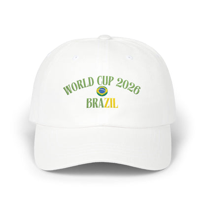 World Cup 2026 Brazil Dad Cap – Embroidered Soccer Fan Hat