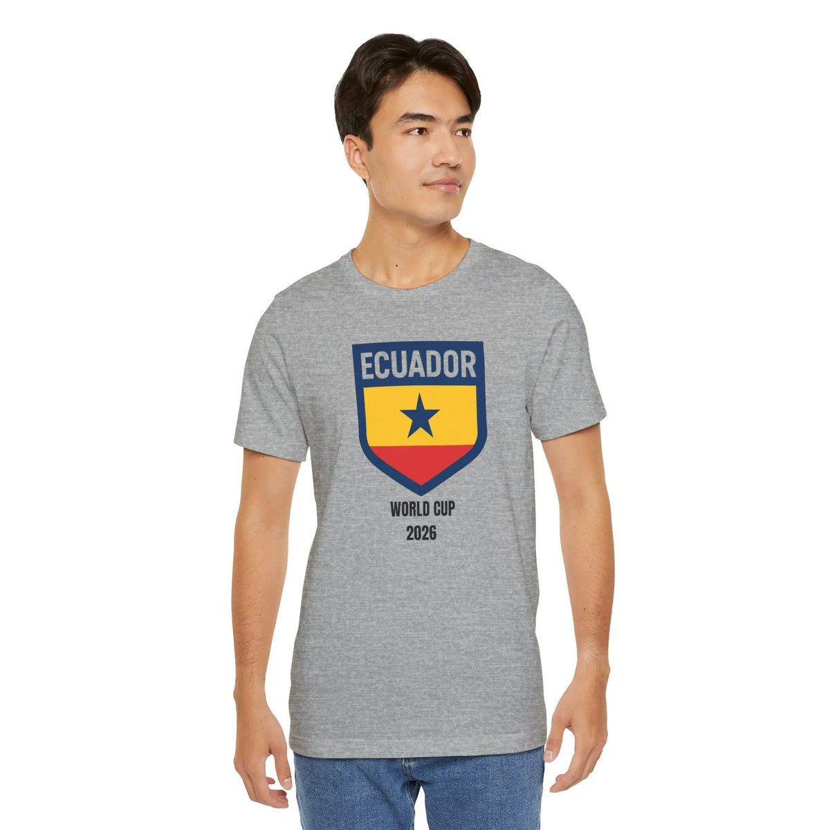 Ecuador World Cup 2026 Unisex Cotton Crew Tee by Printify