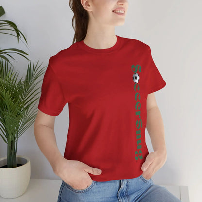 SoccerSnug Unisex Soccer Jersey Short Sleeve Tee by Printify