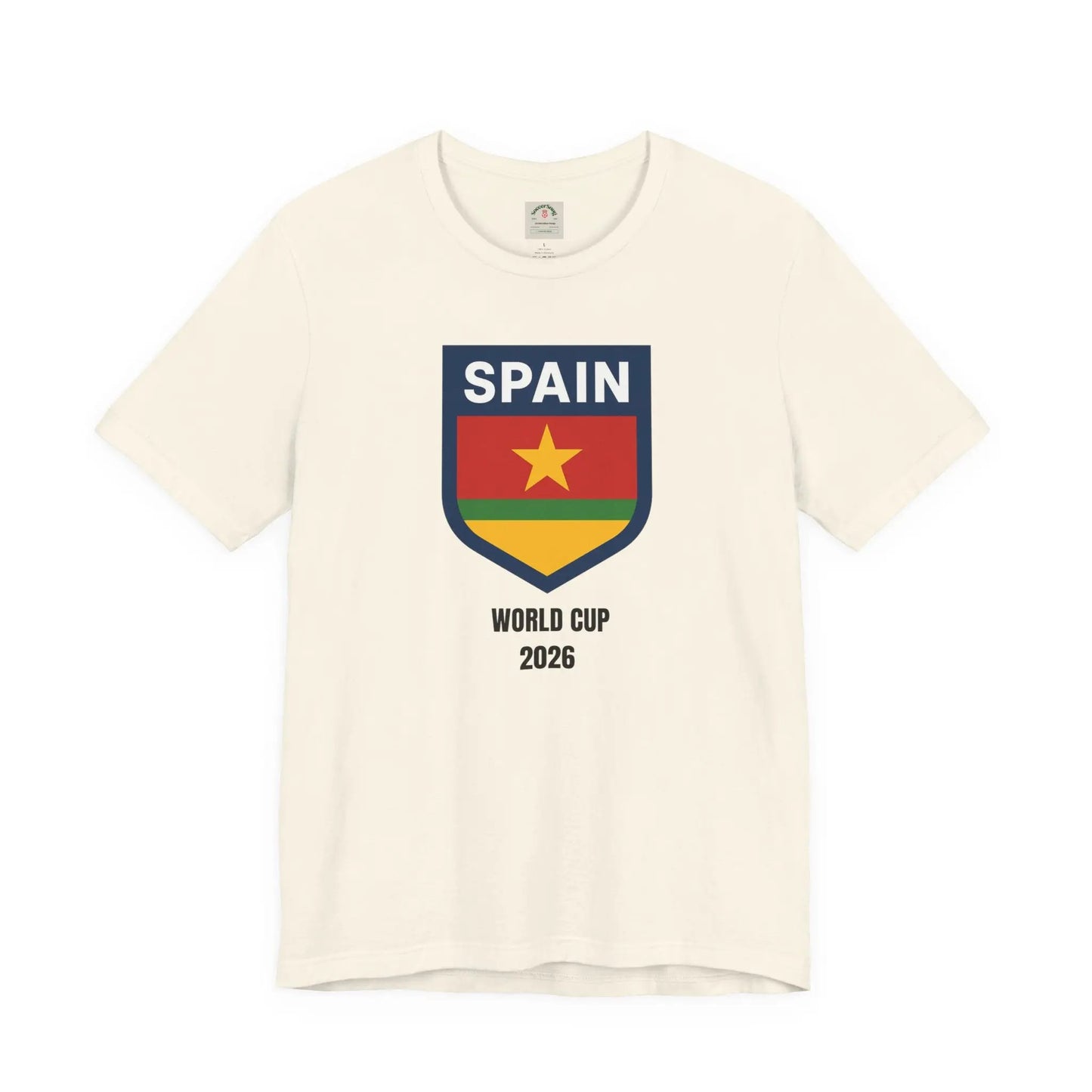 Spain World Cup 2026 Unisex Cotton Crew Tee by Printify