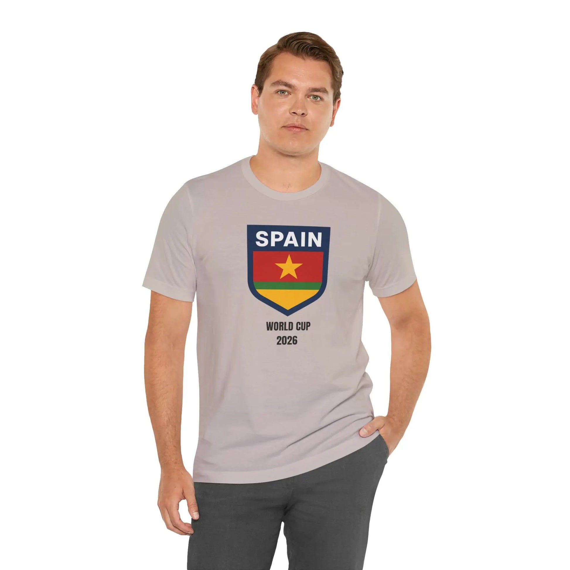 Spain World Cup 2026 Unisex Cotton Crew Tee by Printify