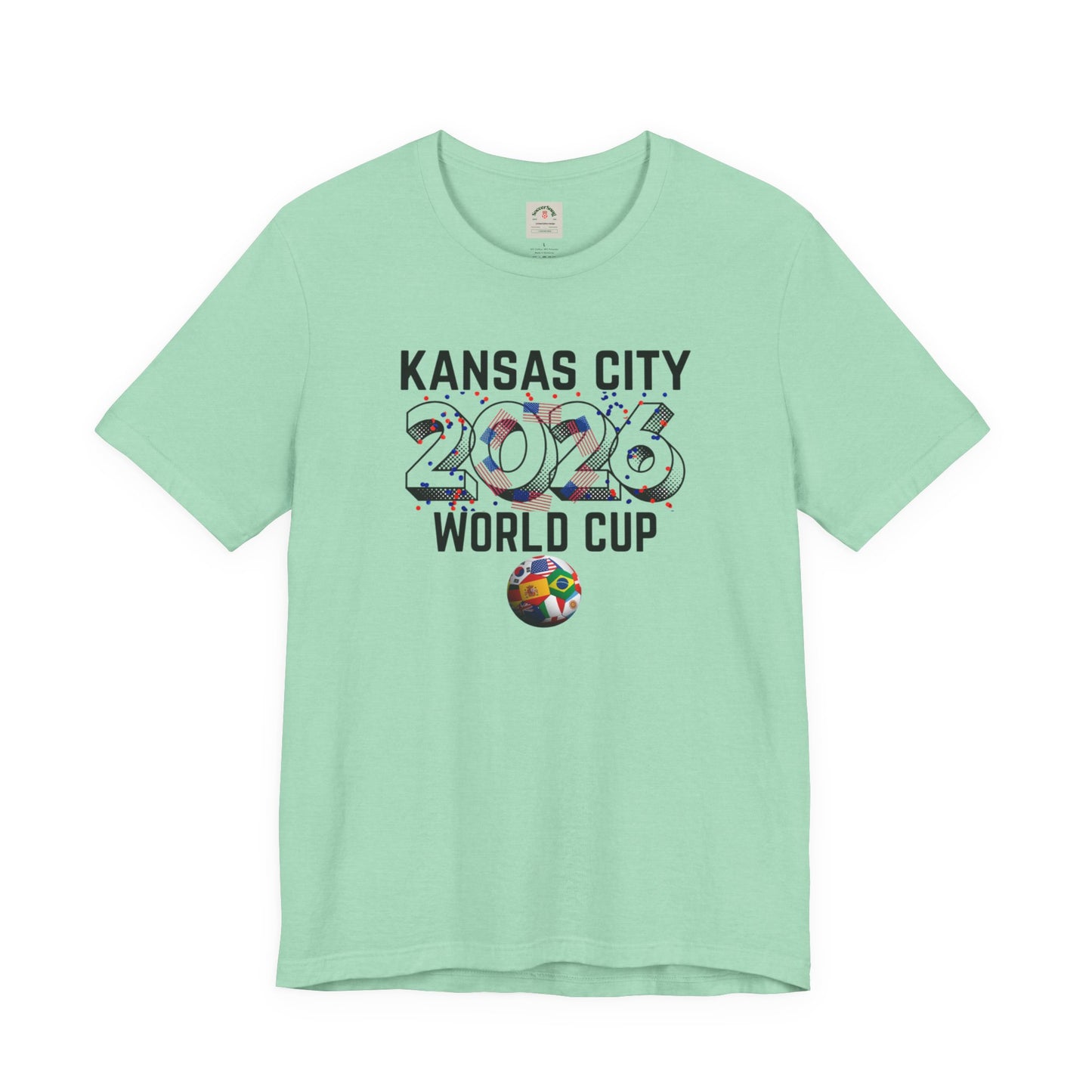Kansas City 2026 World Cup T-Shirt — Soccer Fan Tee