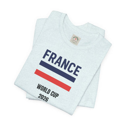 France World Cup 2026 Unisex Cotton Crew Tee by Printify