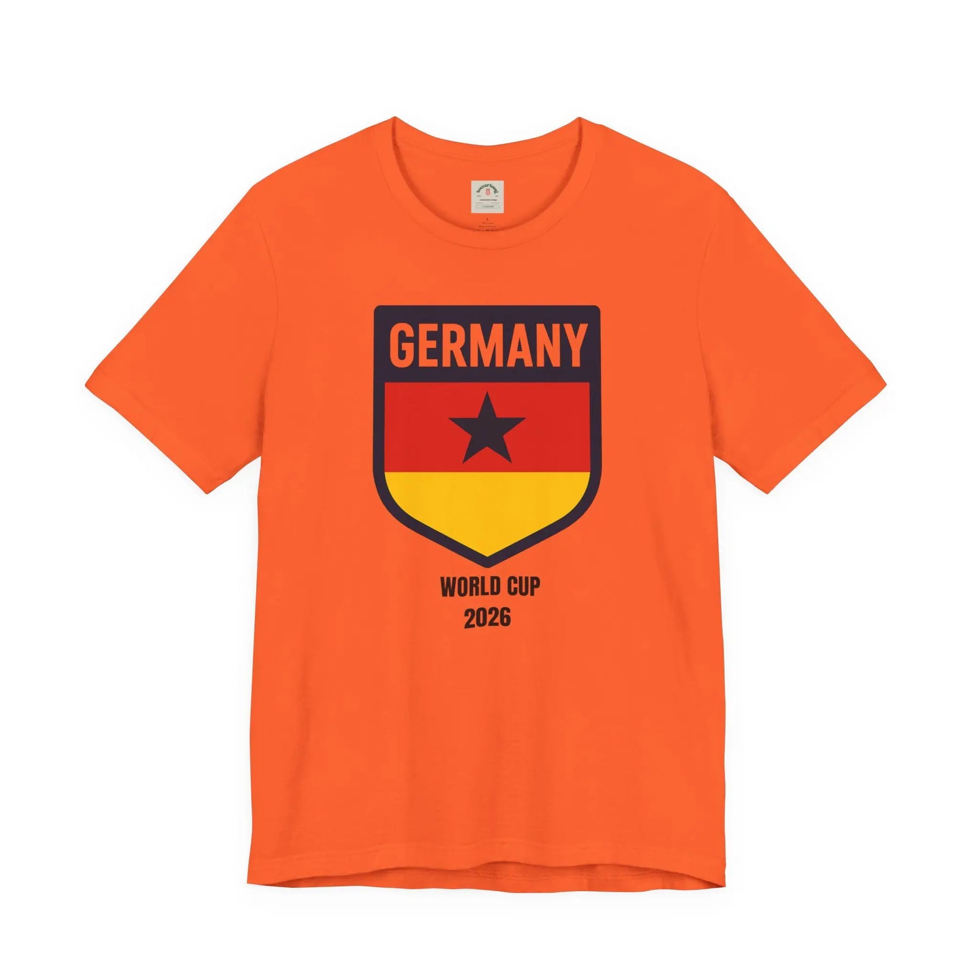 Germany World Cup 2026 Soccer Tee by Printify