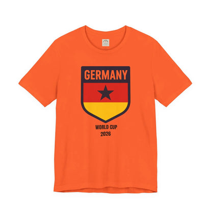 Germany World Cup 2026 Soccer Tee by Printify