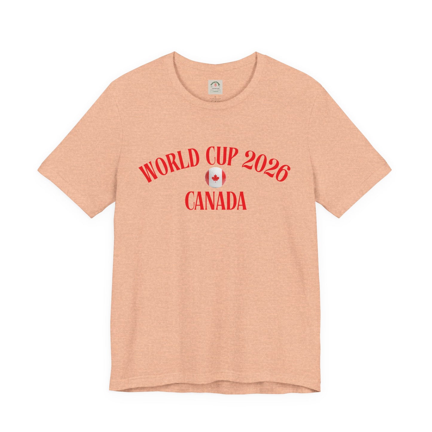 World Cup 2026 Canada T-Shirt — Canadian Soccer Fan Tee