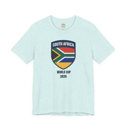 South Africa World Cup 2026 Unisex Cotton Crew Tee by Printify