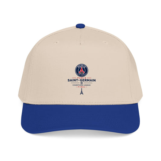 PSG Champions League Mid Profile Baseball Hat
