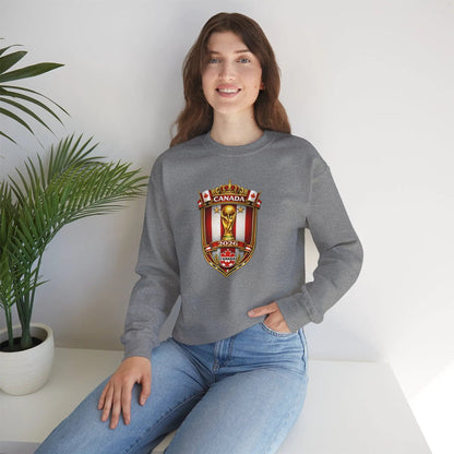 Canada World Cup 2026 Crewneck Sweatshirt by Printify