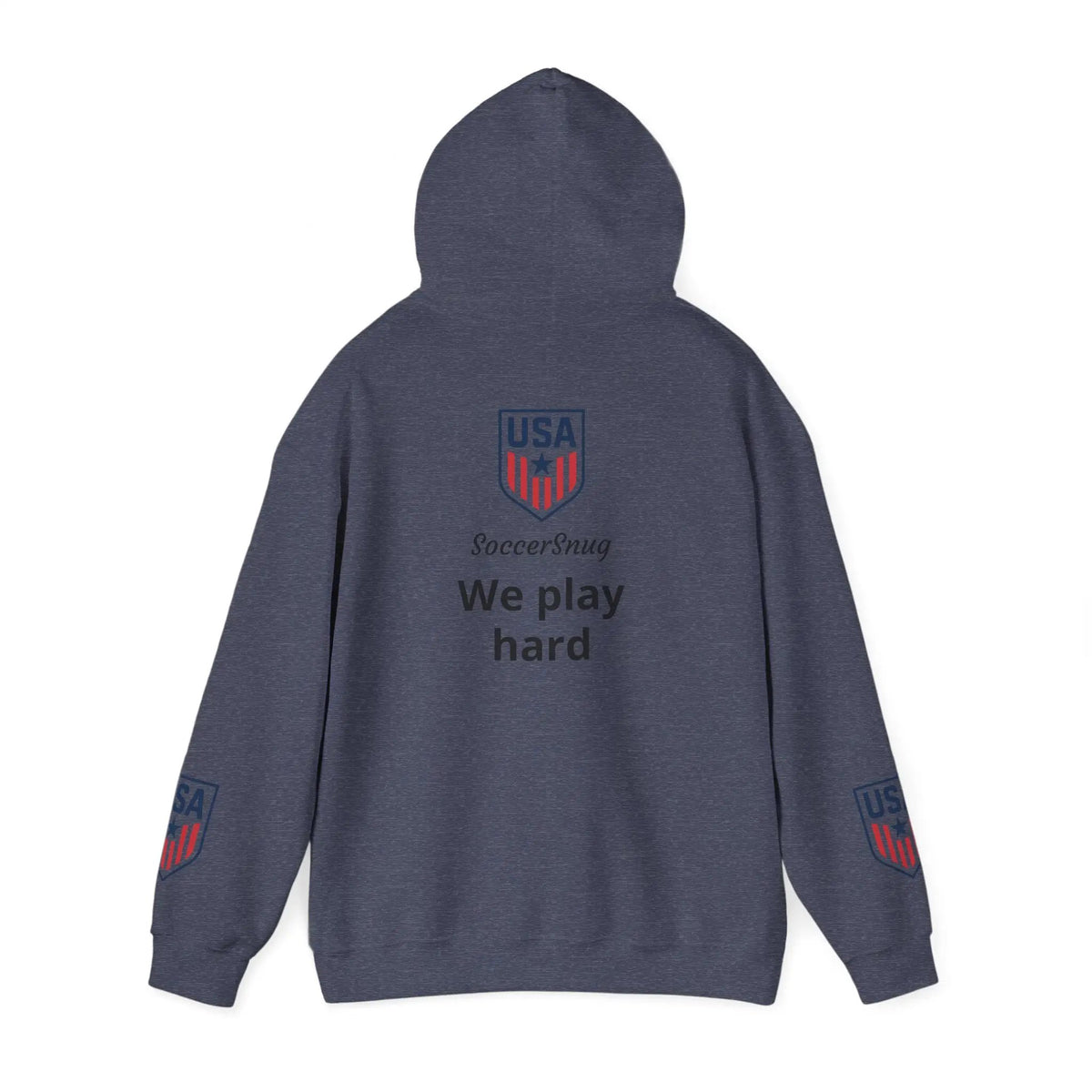 Customizable - SoccerSnug Heavy Blend Hoodie Unisex With Front Pocket Drawcord by Printify