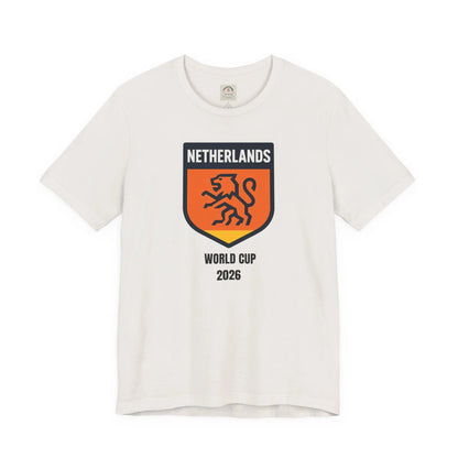 Netherlands World Cup 2026 Unisex Cotton Crew Tee by Printify