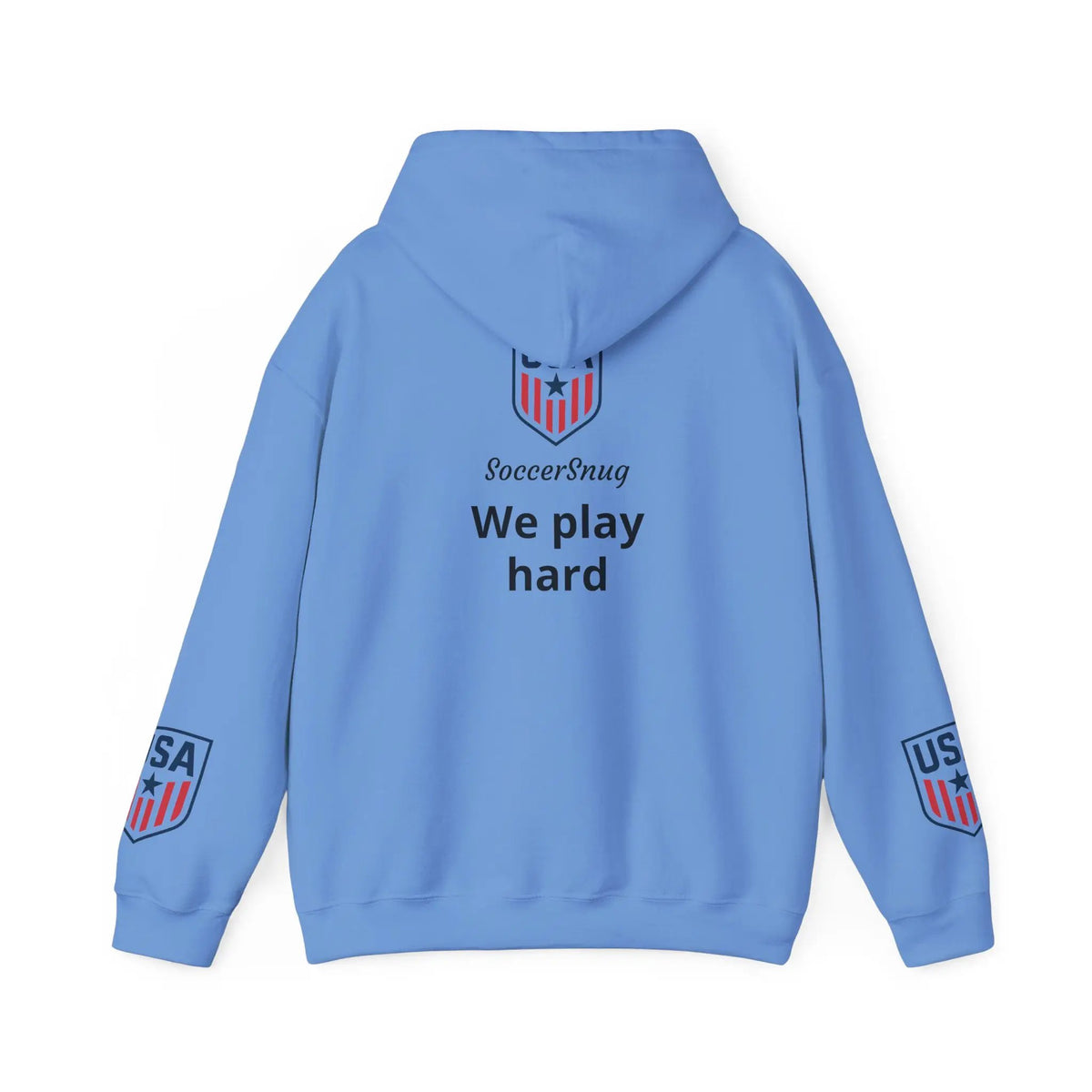 Customizable - SoccerSnug Heavy Blend Hoodie Unisex With Front Pocket Drawcord by Printify