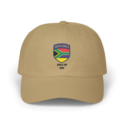 South Africa World Cup 2026 Classic Dad Cap Unstructured Low Profile by Printify
