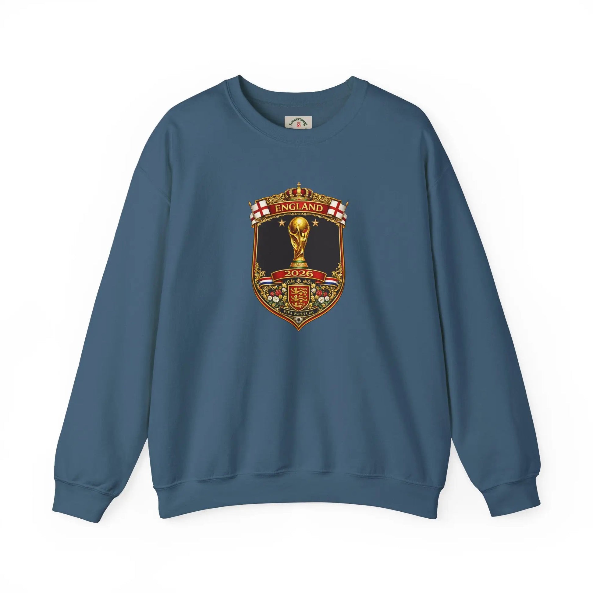England World Cup Crewneck Sweatshirt by Printify