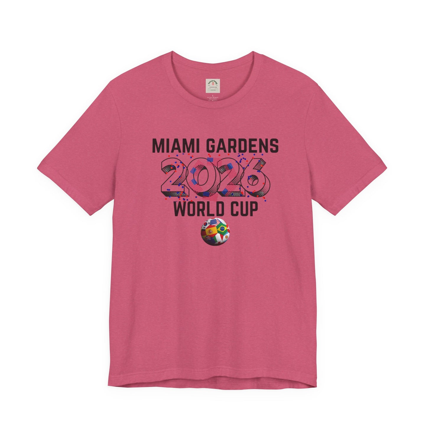 Miami Gardens World Cup Unisex Cotton Crew Tee