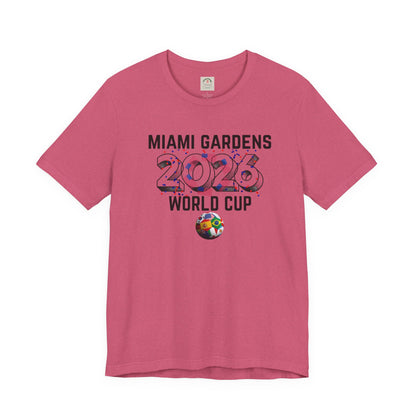 Miami Gardens World Cup Unisex Cotton Crew Tee