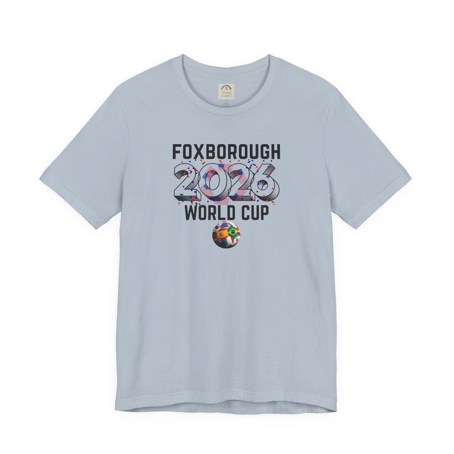 Fox Borough World Cup 2026 Host Unisex Cotton Crew Tee