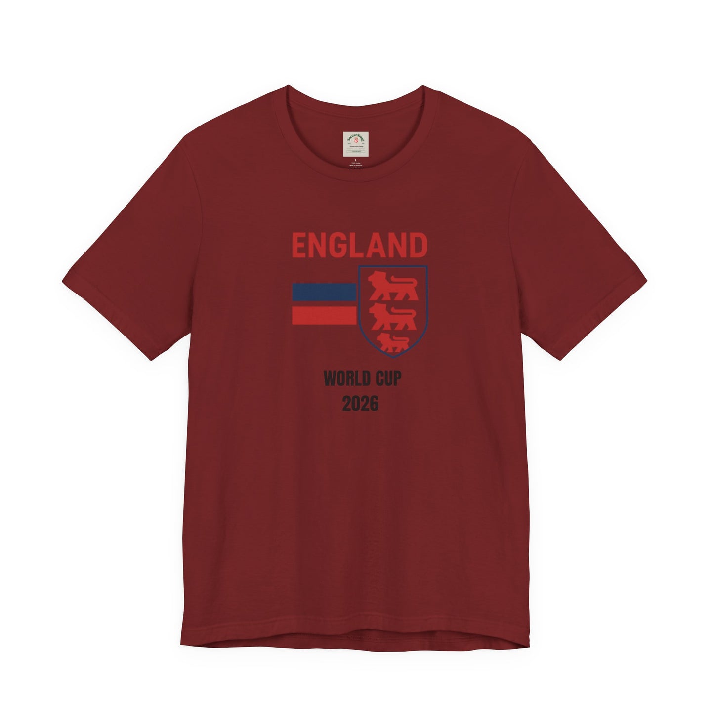 France World Cup 2026 Unisex Cotton Crew Tee