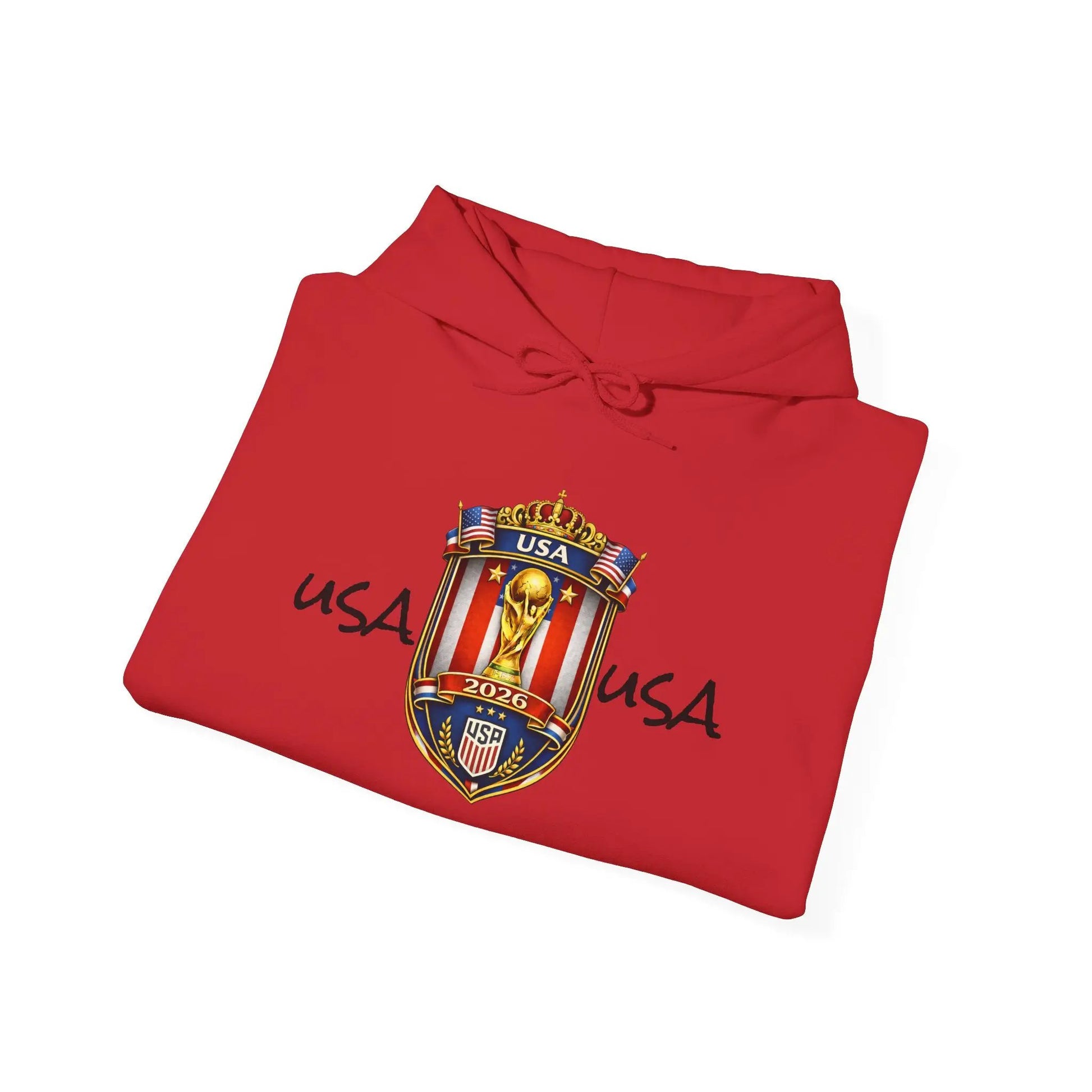 USA World Cup 2026 Hooded Sweatshirt by Printify