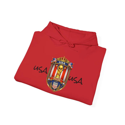 USA World Cup 2026 Hooded Sweatshirt by Printify