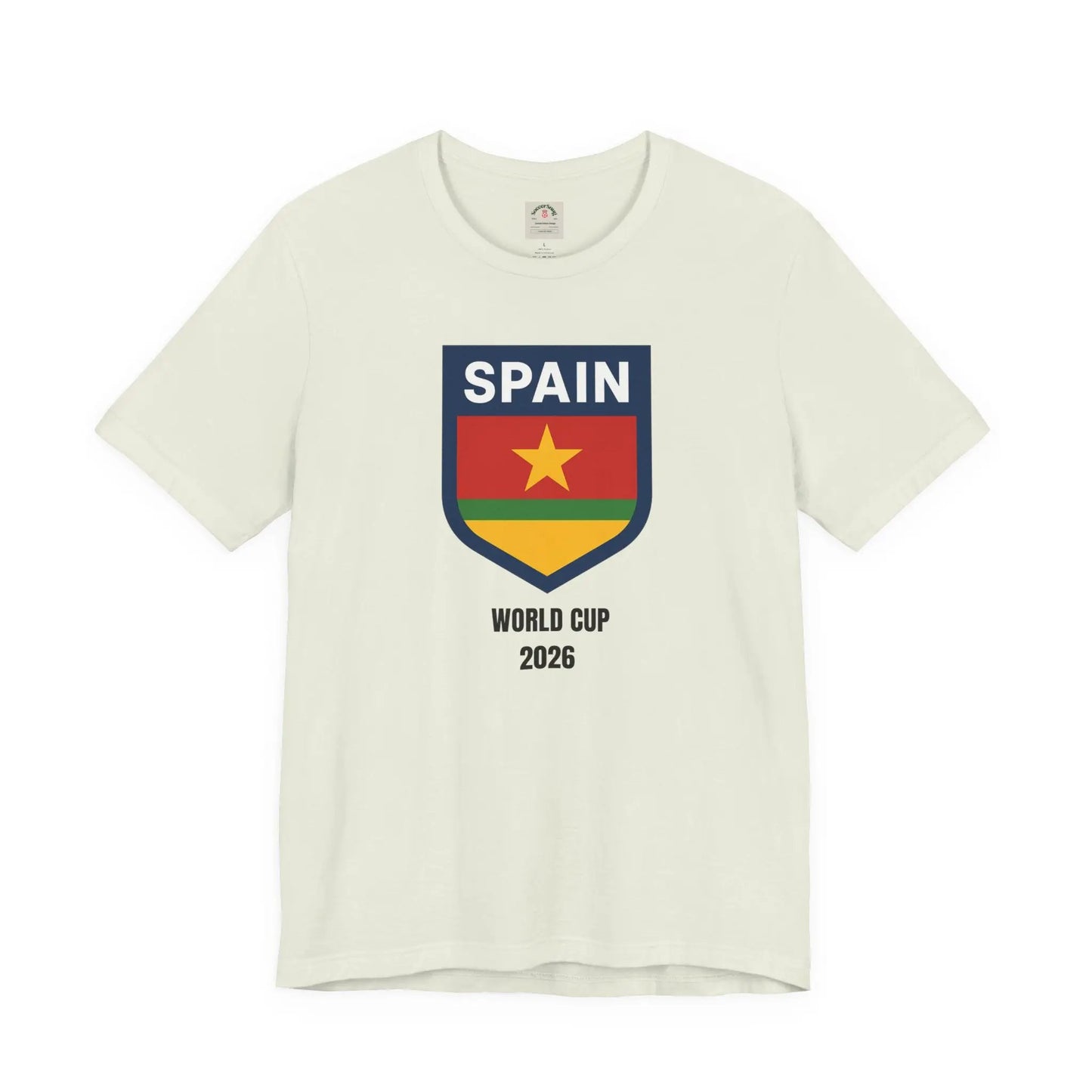Spain World Cup 2026 Unisex Cotton Crew Tee by Printify