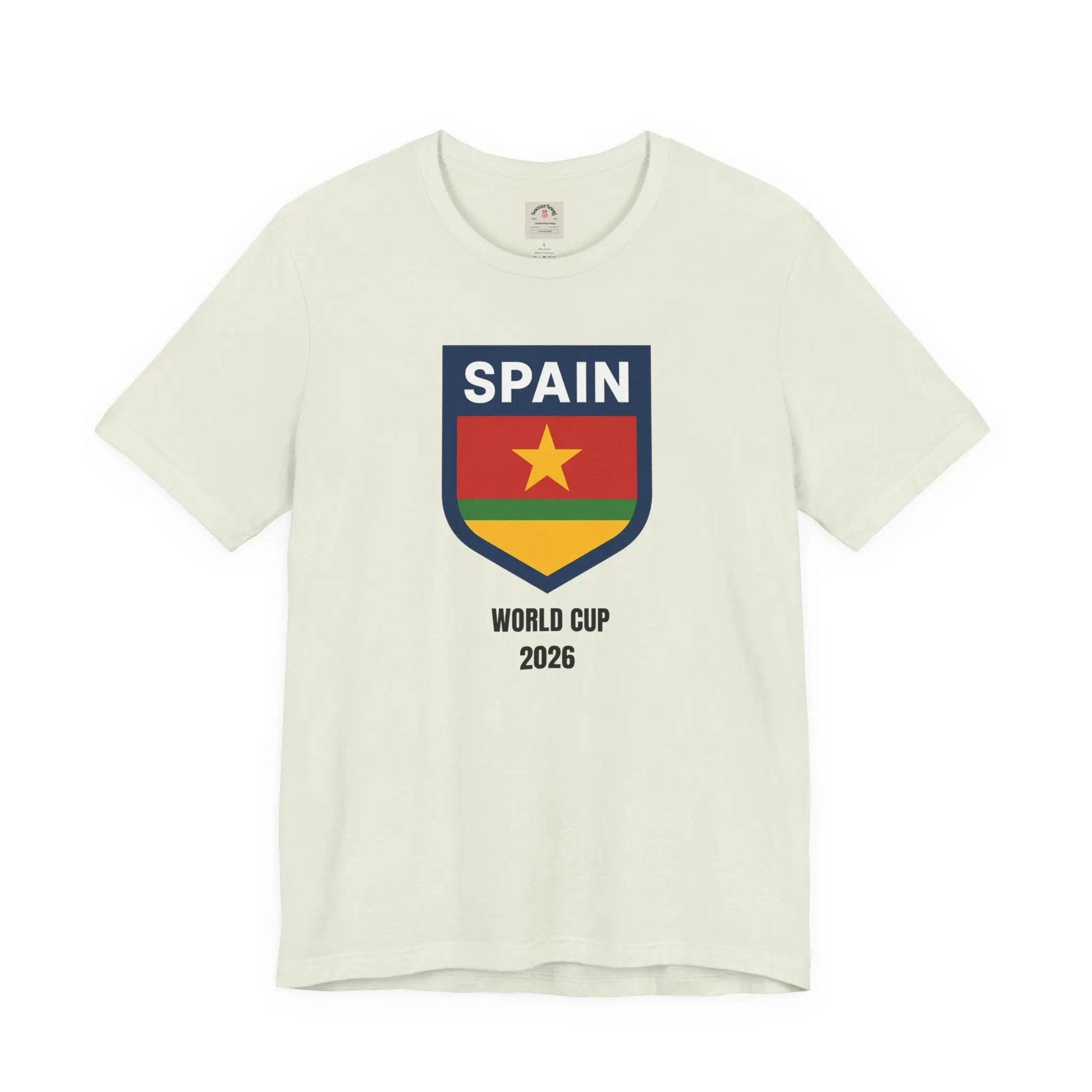 Spain World Cup 2026 Unisex Cotton Crew Tee by Printify