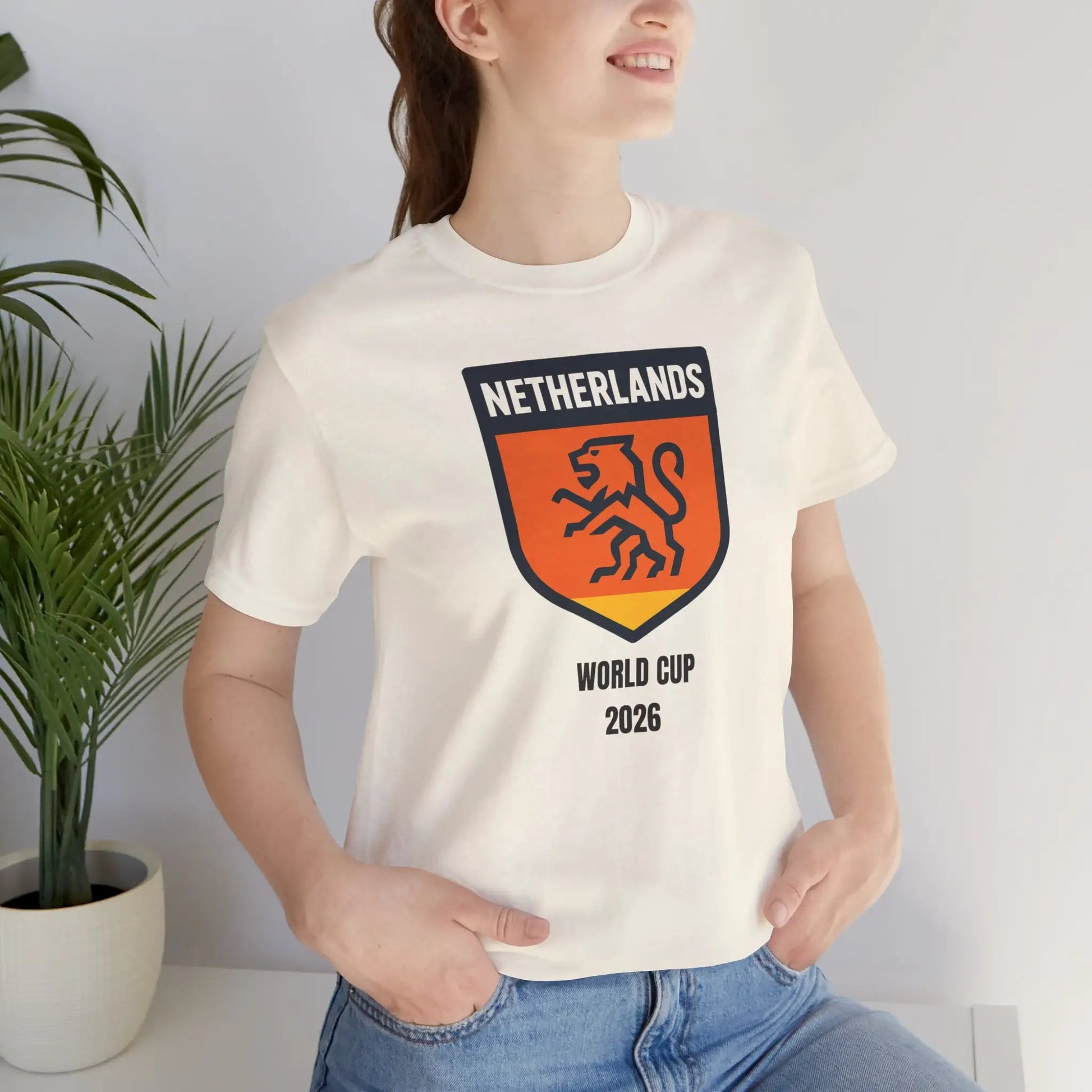 Netherlands World Cup 2026 Unisex Cotton Crew Tee by Printify