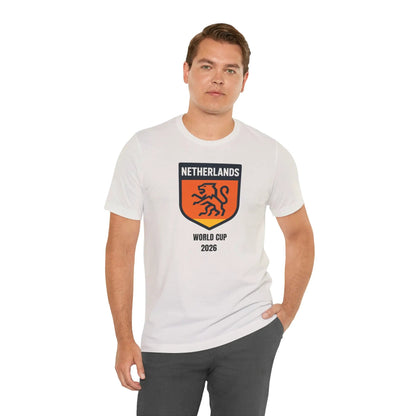Netherlands World Cup 2026 Unisex Cotton Crew Tee by Printify