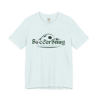 SoccerSnug Unisex Soccer Jersey Short Sleeve Tee by Printify