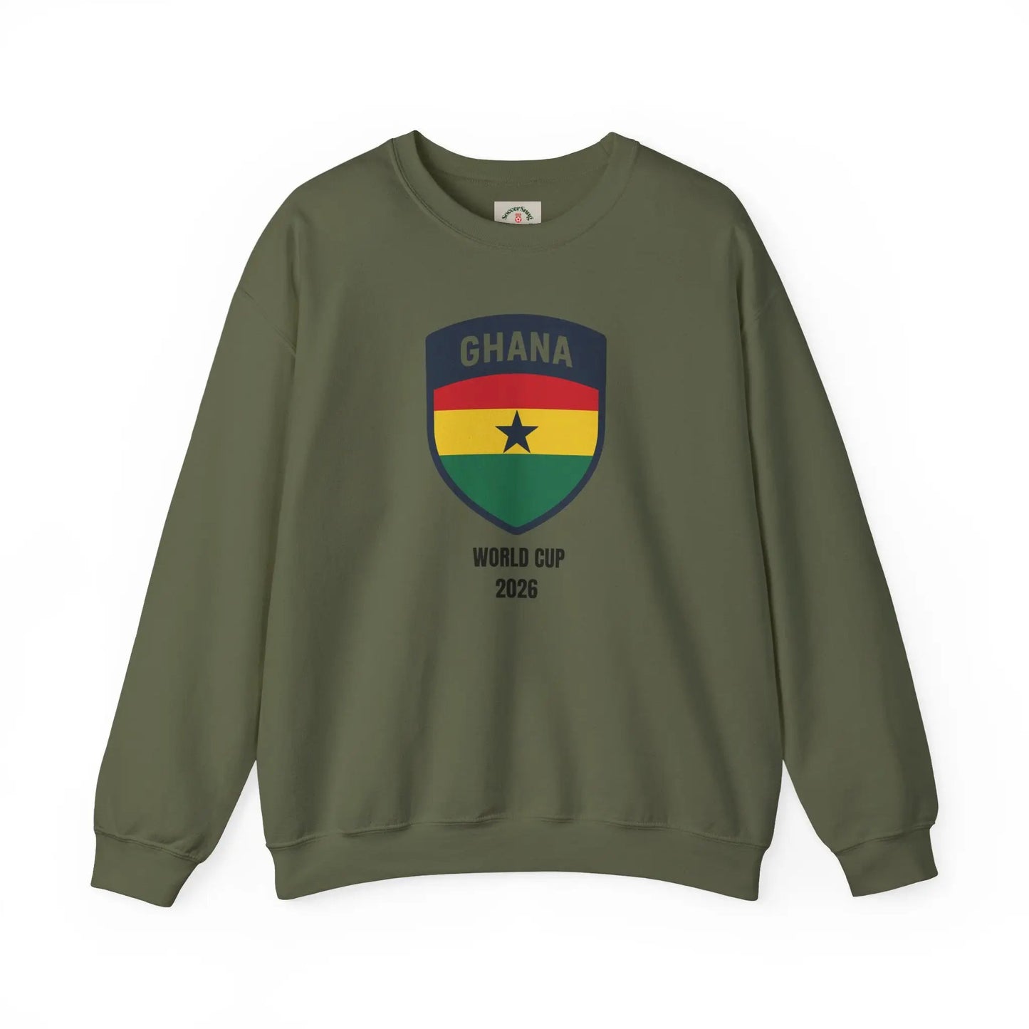 Ghana World Cup 2026 Unisex Heavy Blend™ Crewneck Sweatshirt by Printify