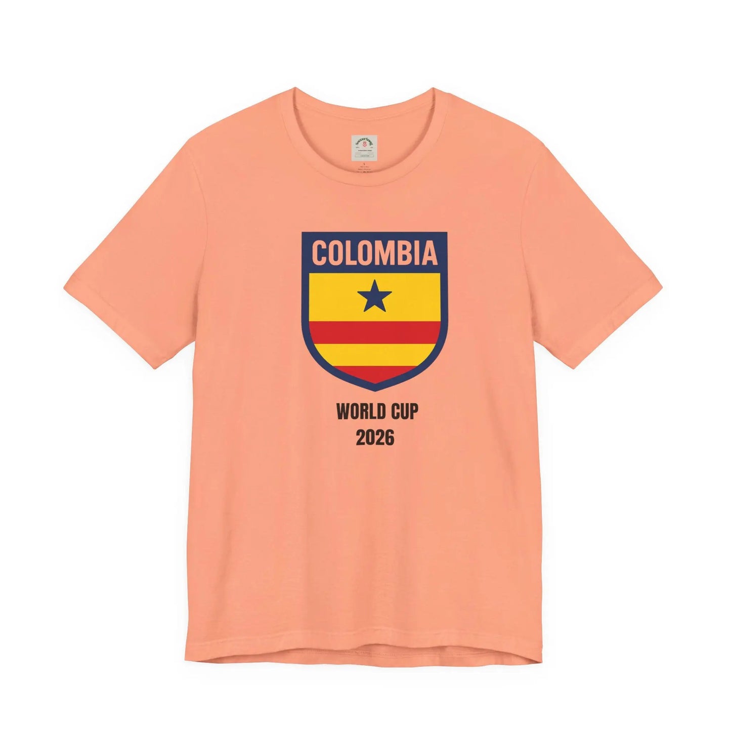 Columbia World Cup 2026 Unisex Cotton Crew Tee by Printify
