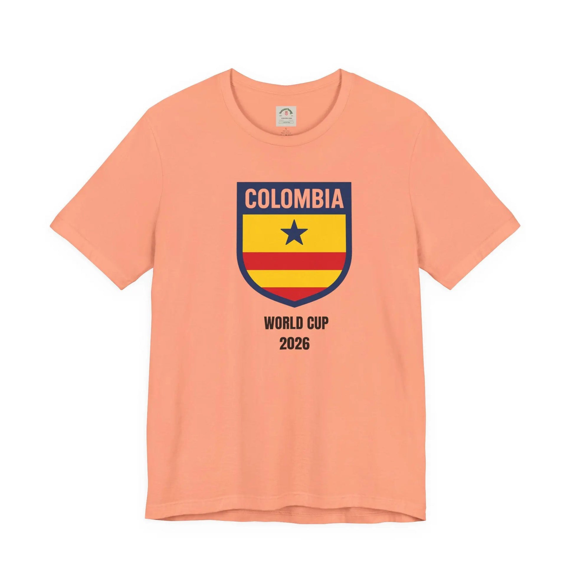 Columbia World Cup 2026 Unisex Cotton Crew Tee by Printify