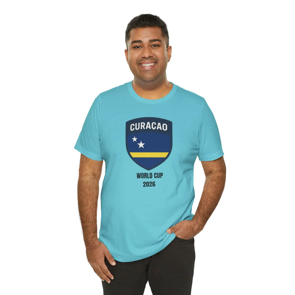 Curaçao World Cup 2026 Unisex Cotton Crew Tee by Printify