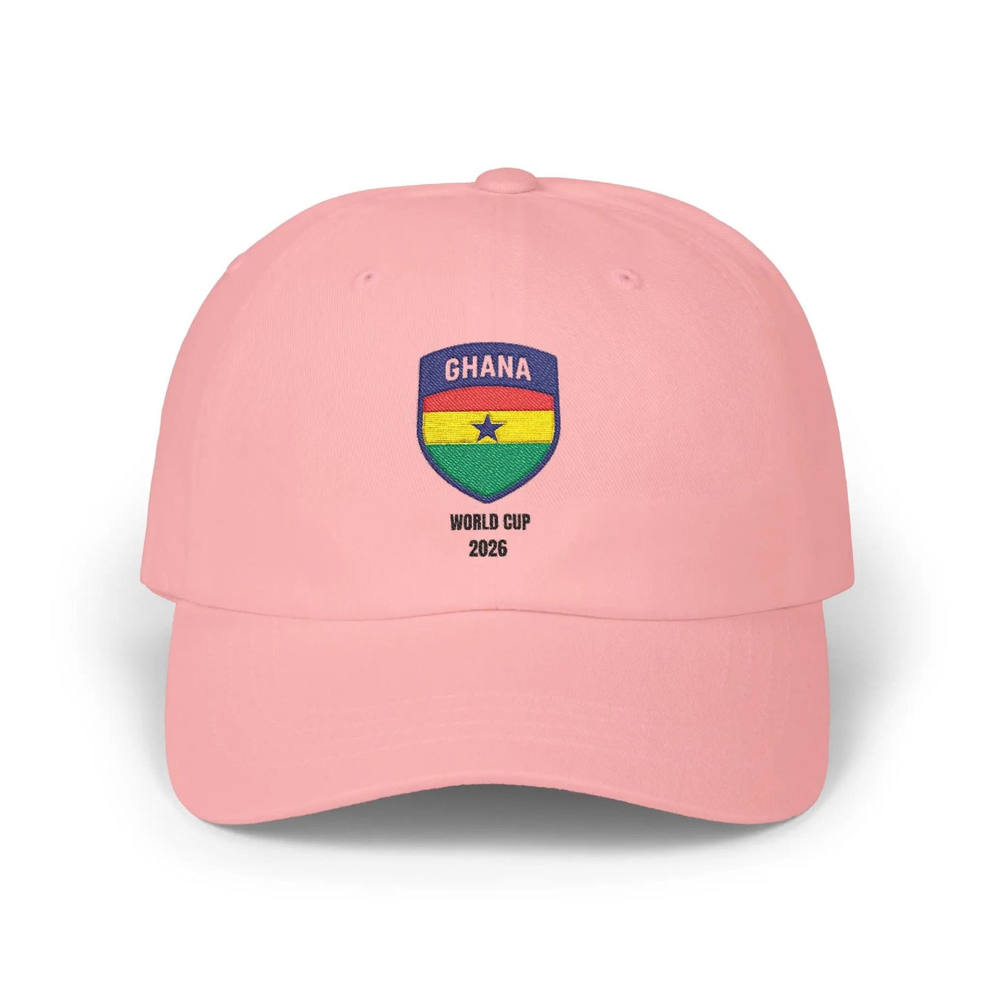 Ghana World Cup 2026 Classic Dad Cap Cotton Breathable Unstructured Fit by Printify