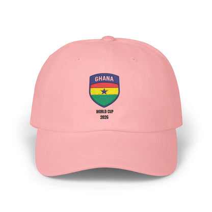 Ghana World Cup 2026 Classic Dad Cap Cotton Breathable Unstructured Fit by Printify