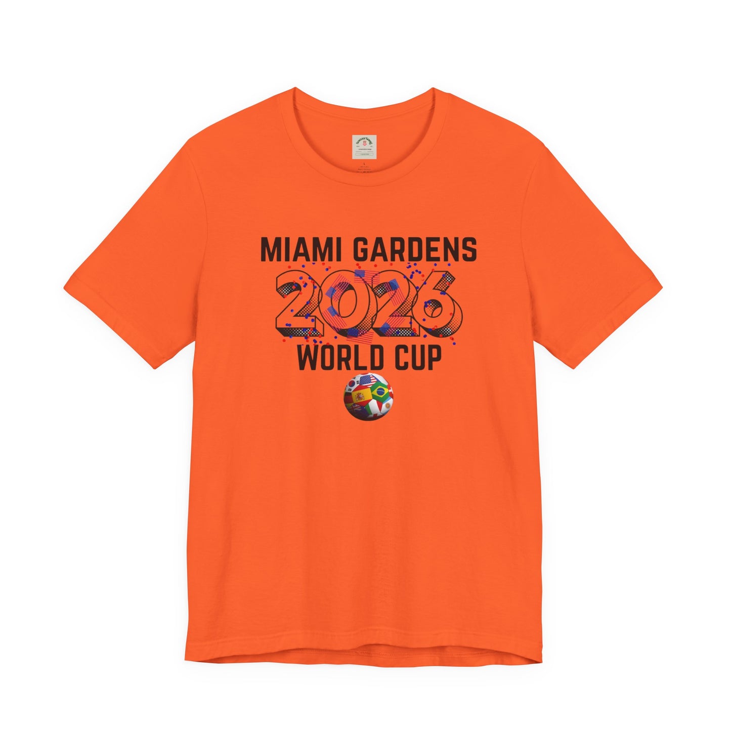 Miami Gardens World Cup Unisex Cotton Crew Tee