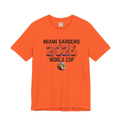 Miami Gardens World Cup Unisex Cotton Crew Tee