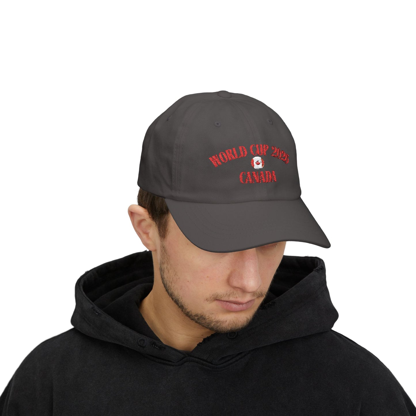 World Cup 2026 Canada Dad Cap — Canada Soccer Fan Baseball Hat