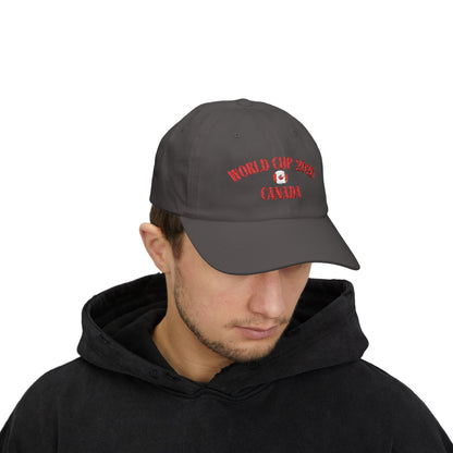 World Cup 2026 Canada Dad Cap — Canada Soccer Fan Baseball Hat