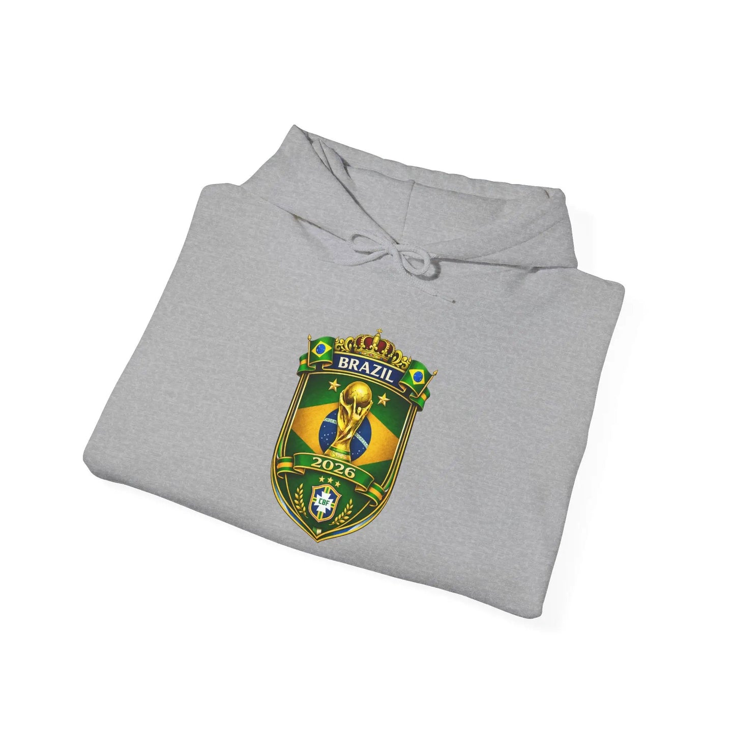 Brazil World Cup 2026 Hooded Sweatshirt by Printify