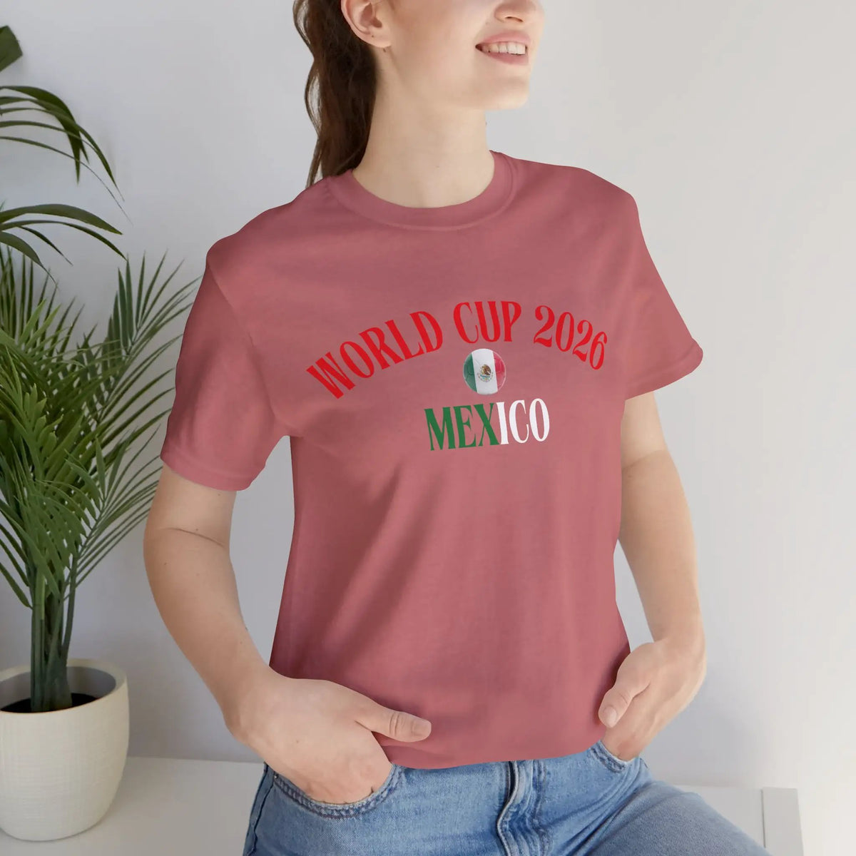 Mexico World Cup 2026 Unisex Jersey Short Sleeve Tee by Printify