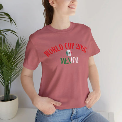 Mexico World Cup 2026 Unisex Jersey Short Sleeve Tee by Printify
