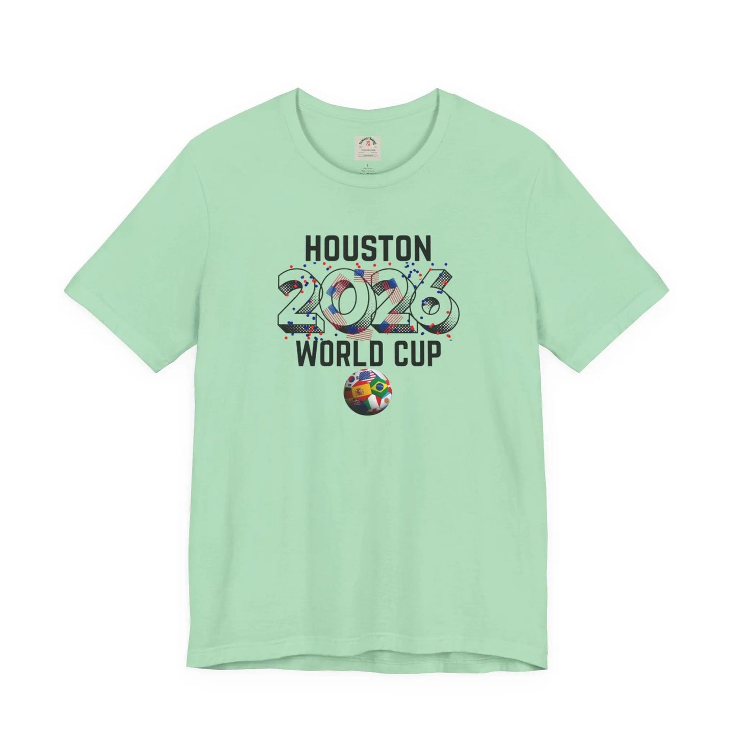 Houston World Cup 2026 Host Unisex Cotton Crew Tee by Printify